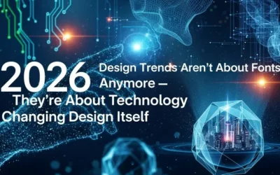 2026 Design Trends Aren’t About Fonts Anymore — They’re About Technology Changing Design Itself