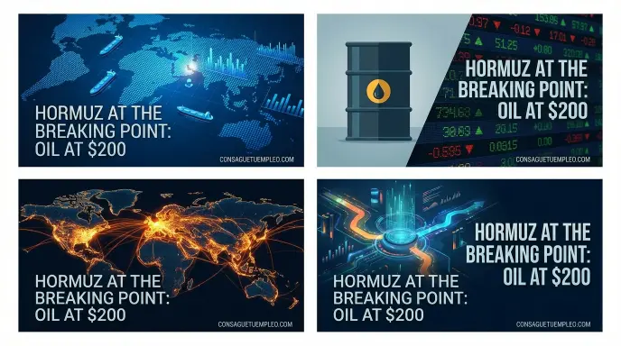 Hormuz at the Breaking Point: Oil at $200